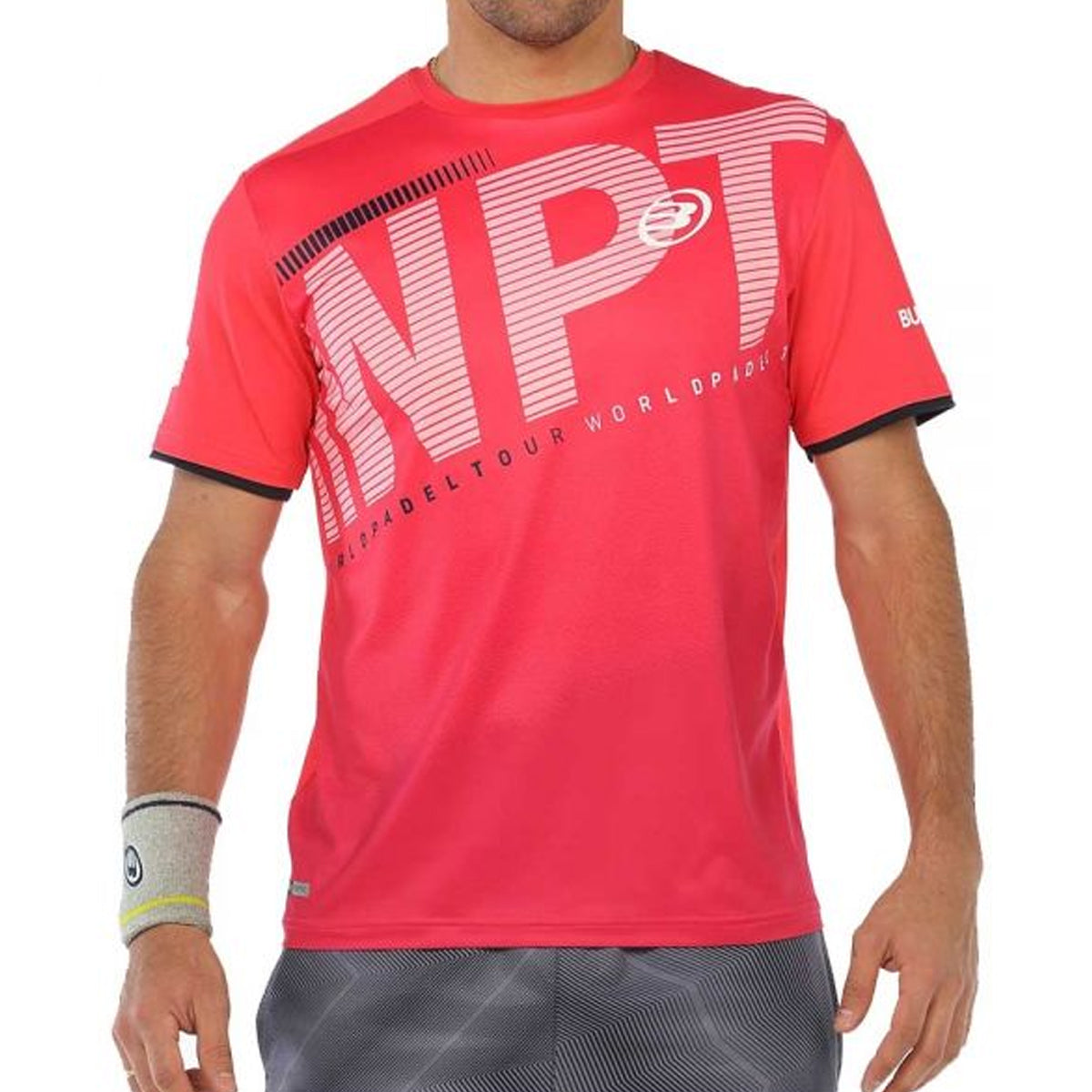 Bullpadel T-Shirt WPT Riter - Crimson