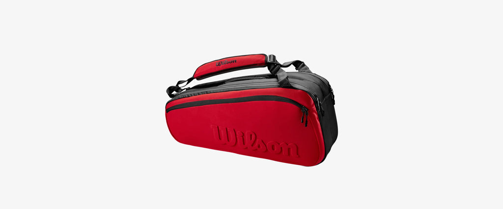 Wilson Padel Bag Super Tour 6PK Clash V2.0 - Red/Black