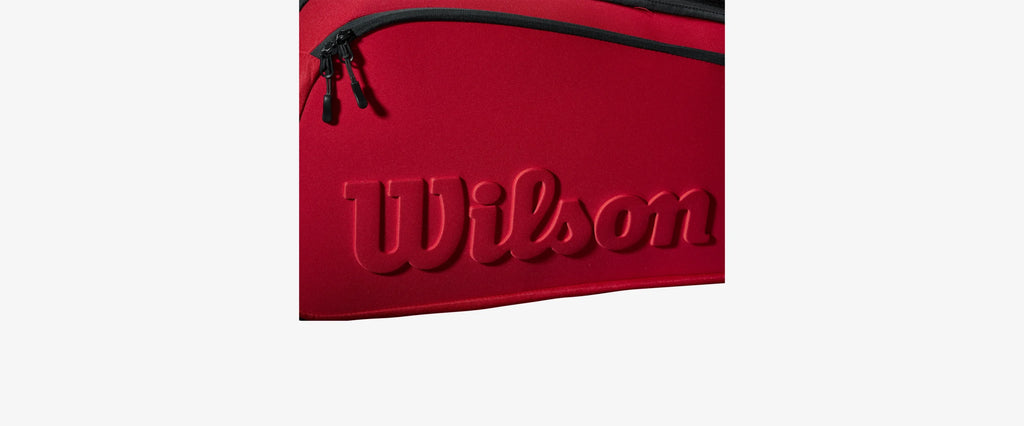 Wilson Padel Bag Super Tour 6PK Clash V2.0 - Red/Black