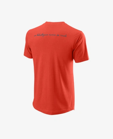 Wilson T-Shirt Bela Hype Tech Tee - Orange