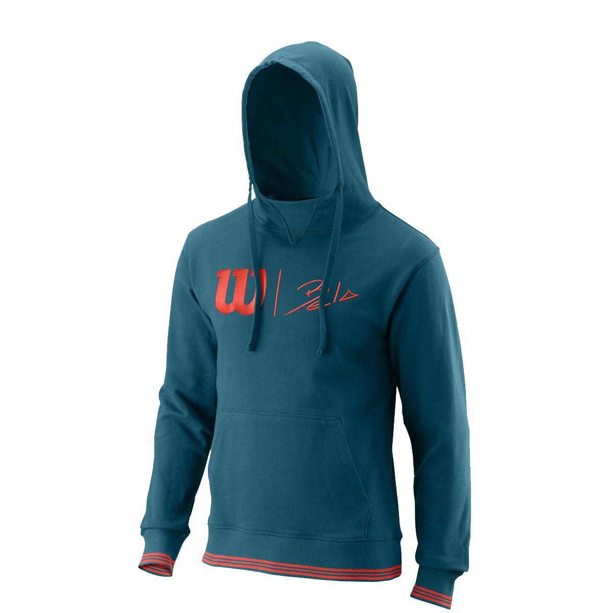 Wilson Hoodie Bela Po Slim-Fit - Blue/Coral