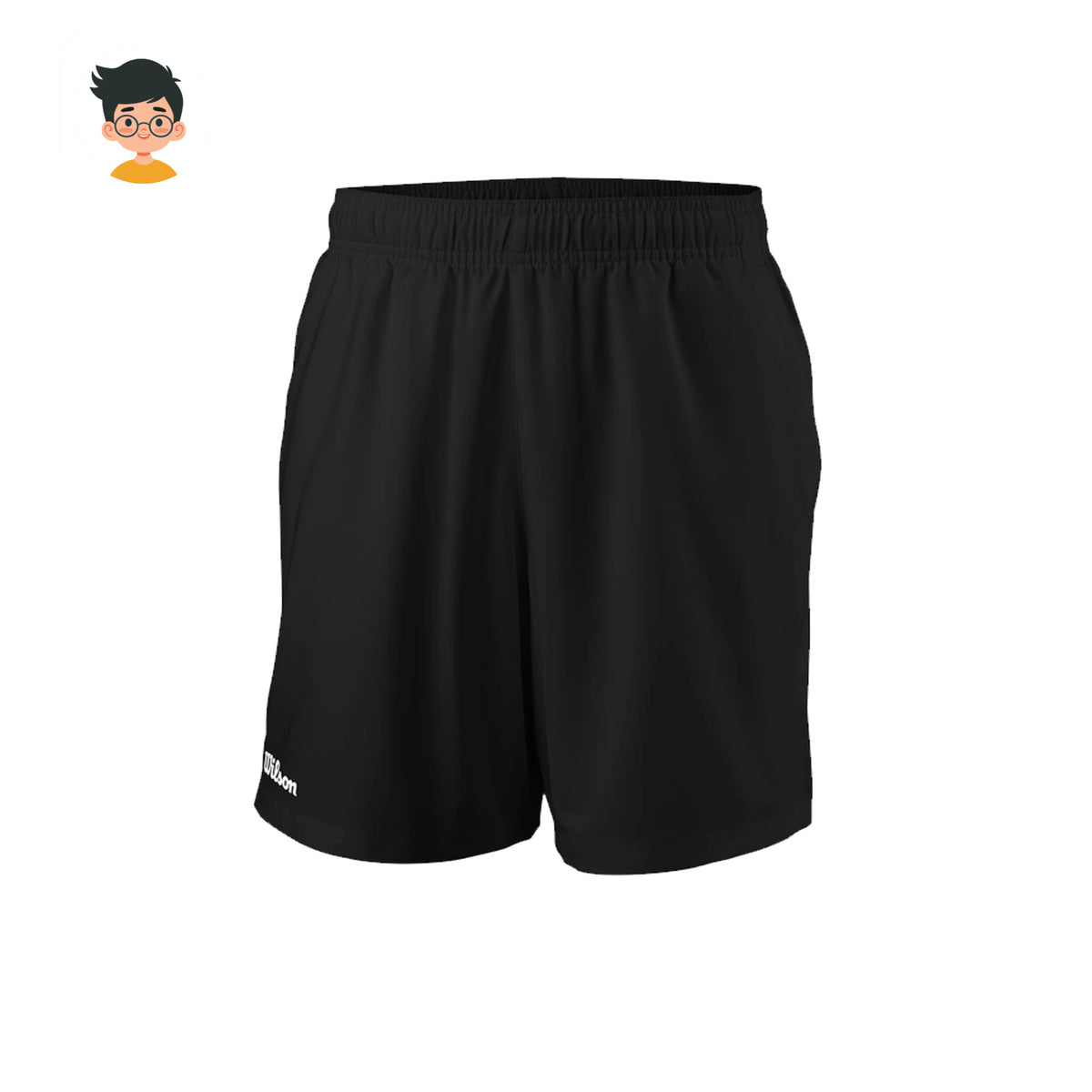 Wilson Short Team II 7 Junior - Black