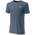 Wilson T-shirt Kaos Rapide SMLS Crew II - China Blue