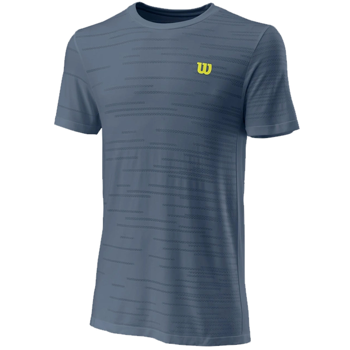 Wilson T-shirt Kaos Rapide SMLS Crew II - China Blue