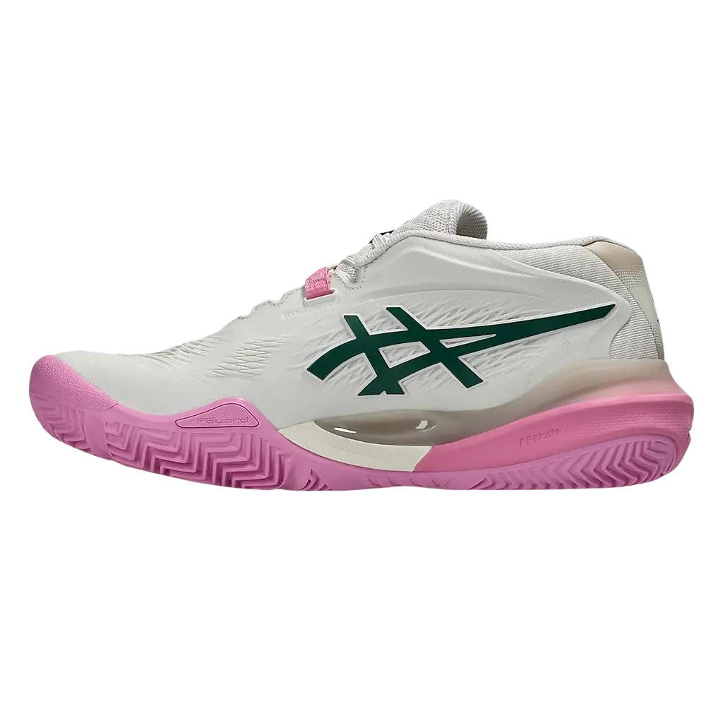 Asics Shoes Gel Resolution X Padel 2026 - Soft Oat/Jewel Green