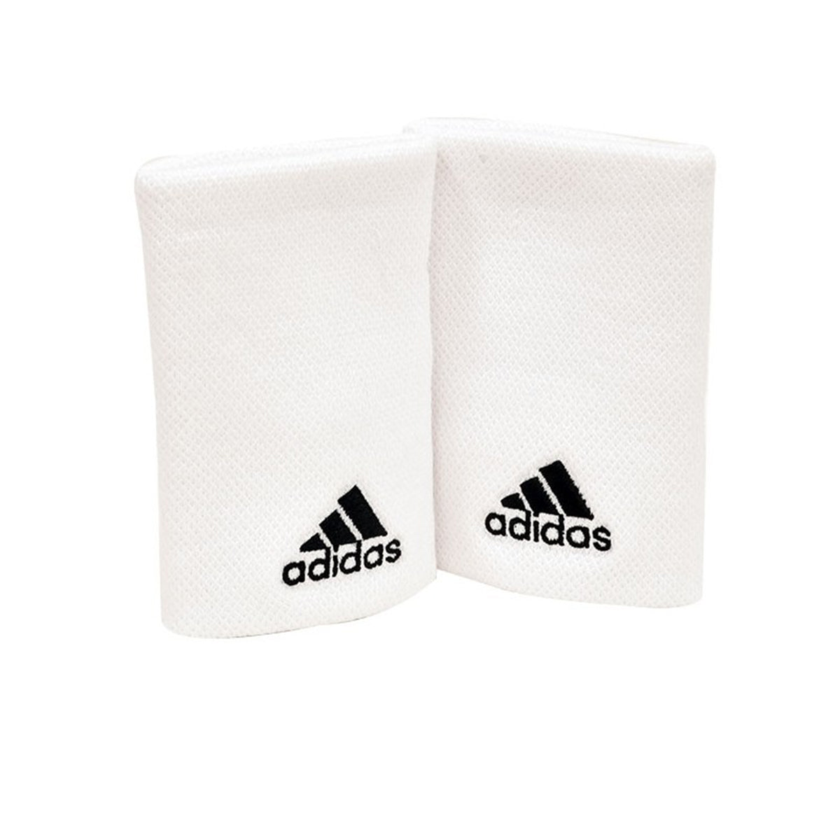 Adidas Wristband Large - White/Black
