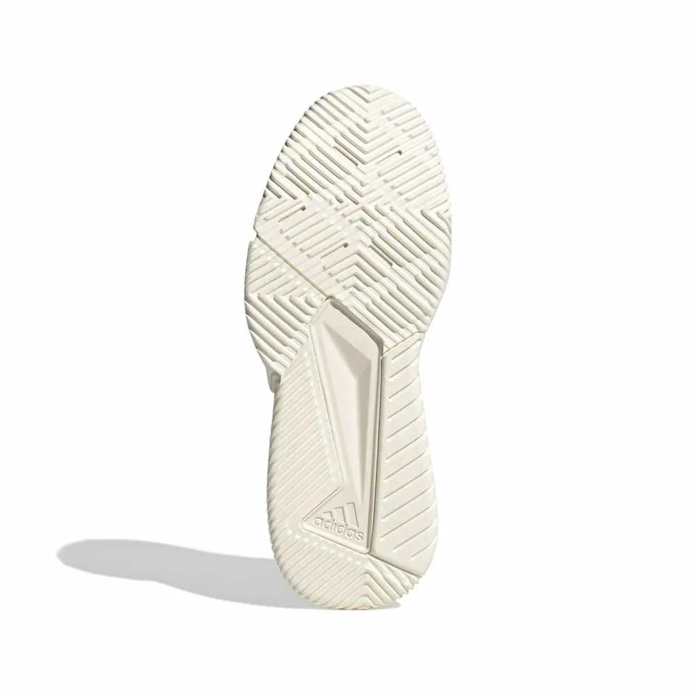 Adidas Courtquick Padel Shoes M 26 - Off White/Gold Metallic