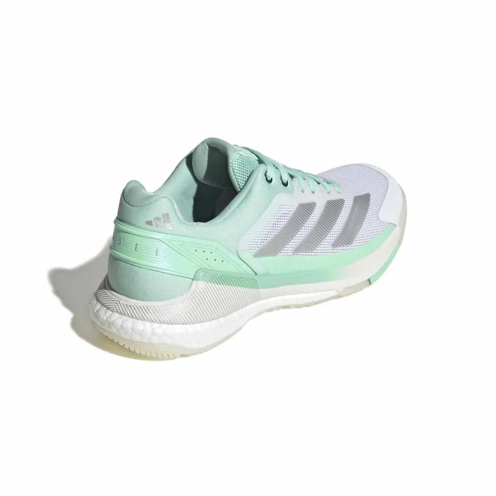 Adidas Crazyquick Boost Padel Shoes W 26 - Clear Mint/Silver Metallic/Pulse Mint
