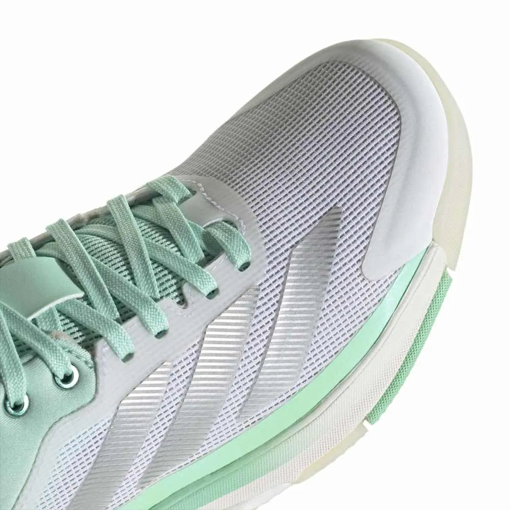 Adidas Crazyquick Boost Padel Shoes W 26 - Clear Mint/Silver Metallic/Pulse Mint