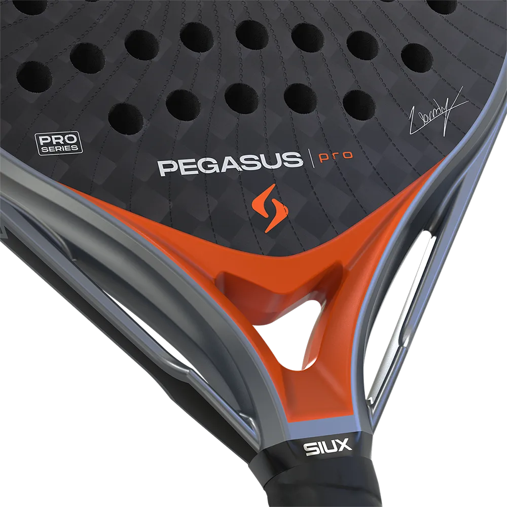 Siux Pegasus Pro 2026 - Lava Orange - Padel Racket