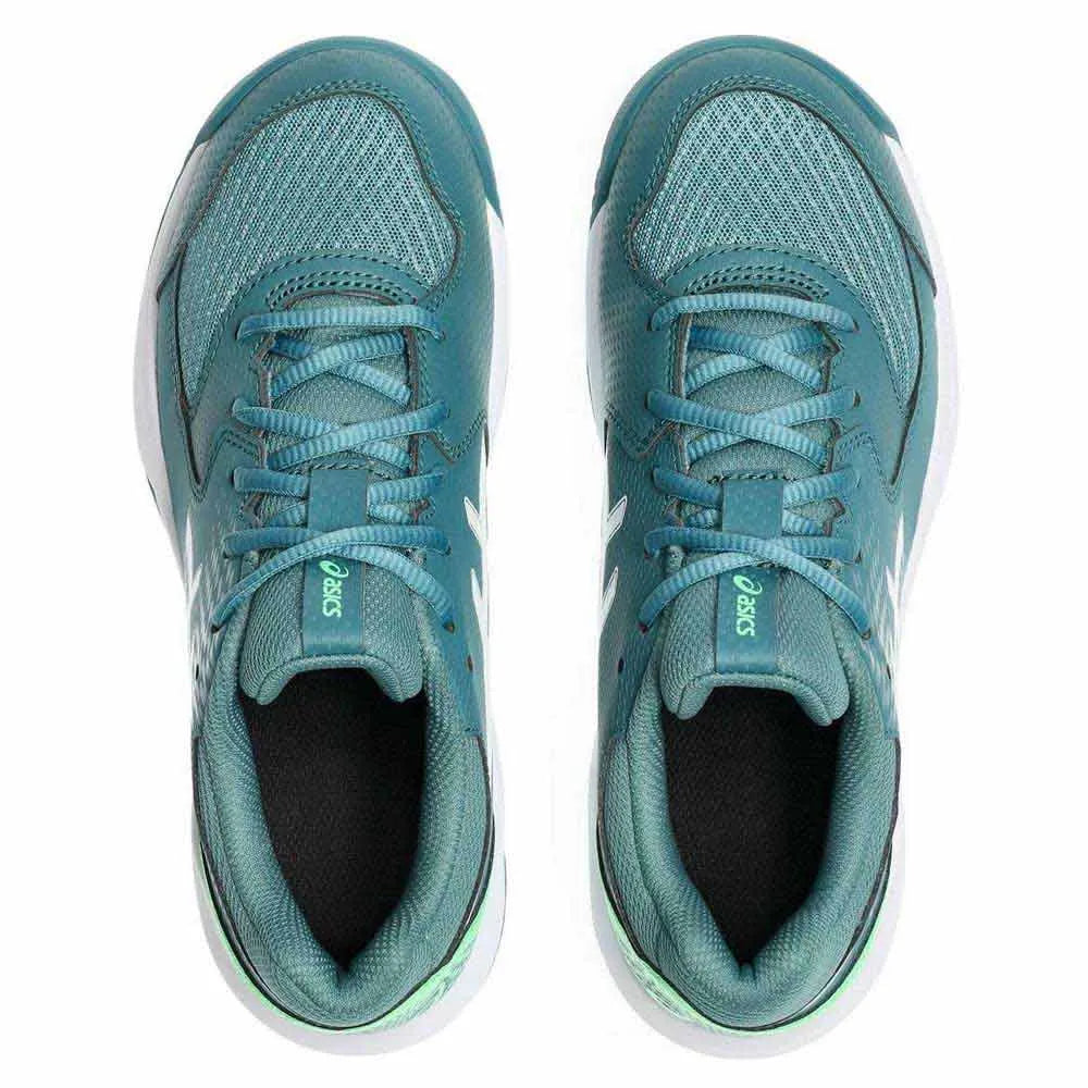 Asics Shoes Gel Dedicate 8 Padel GS Junior - Misty Pine / White