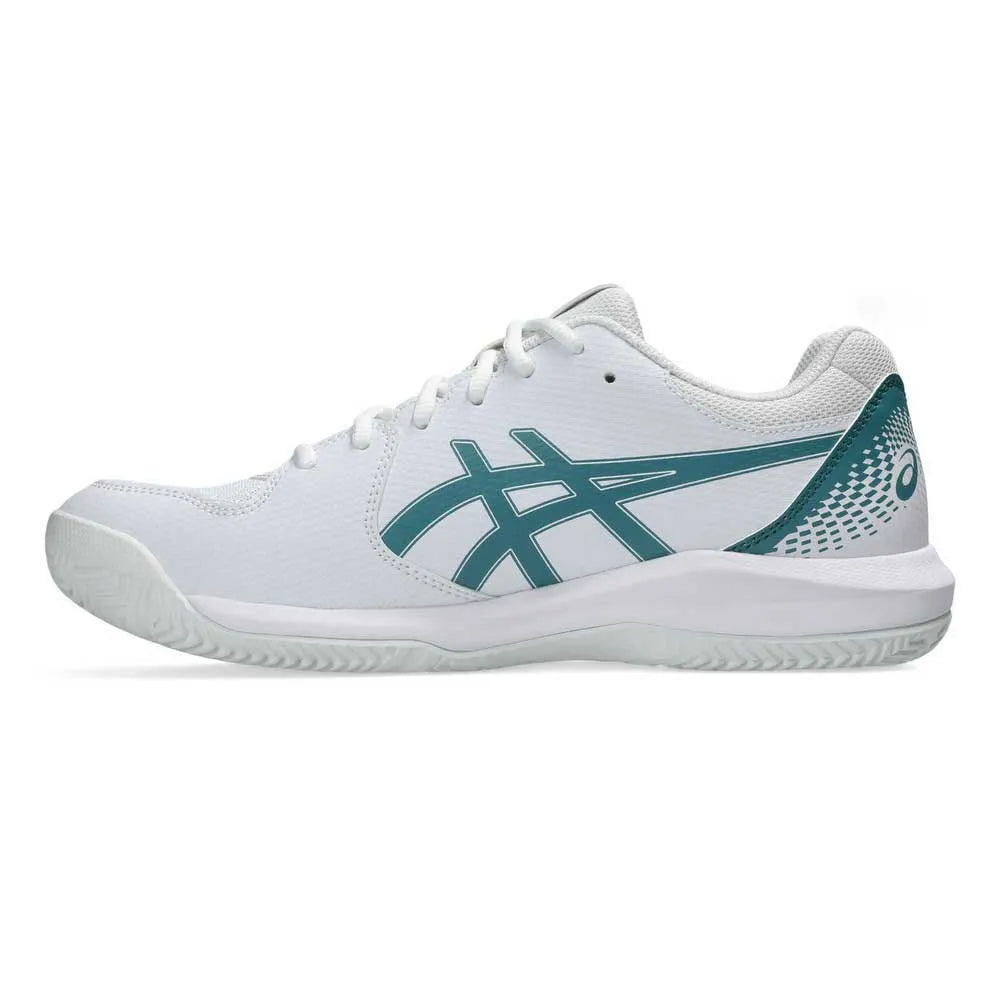 Asics Shoes Gel Dedicate 8 Padel - White / Misty Pine