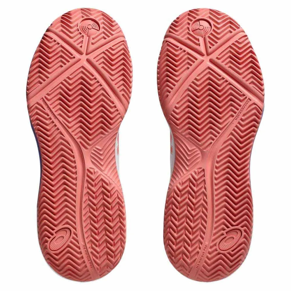 Asics Shoes Gel Dedicate 8 Padel - White/Guava