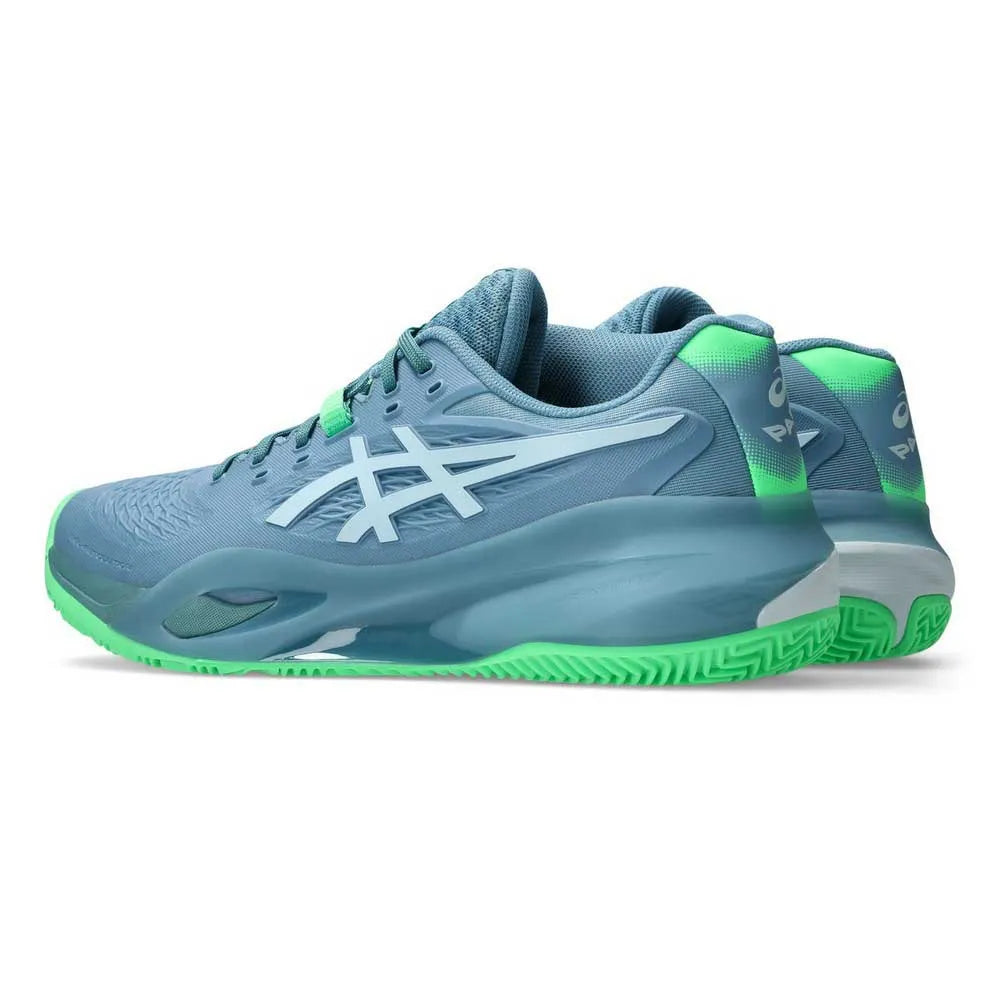 Asics Shoes Gel Resolution X Padel - Saba Blue / Cool Grey