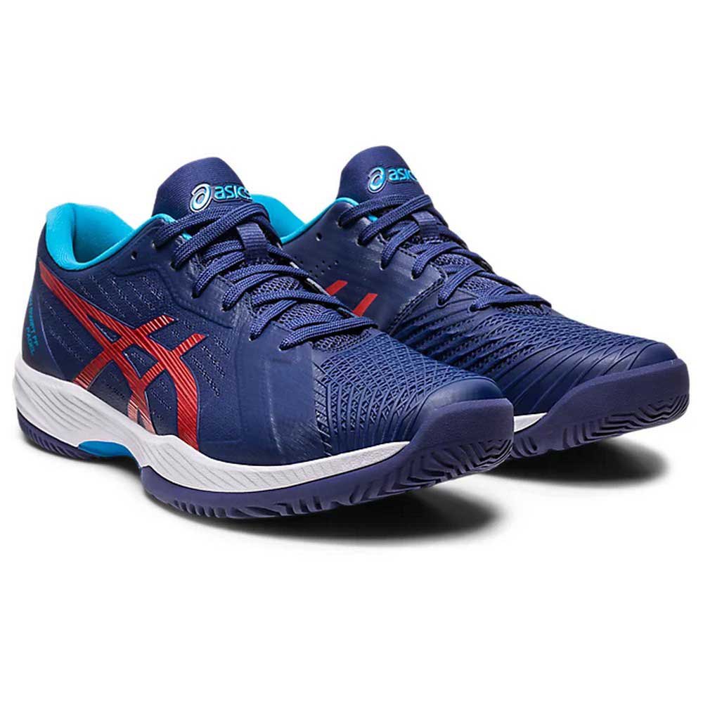 Asics Shoes Solution Swift FF Padel - Blue/Spice