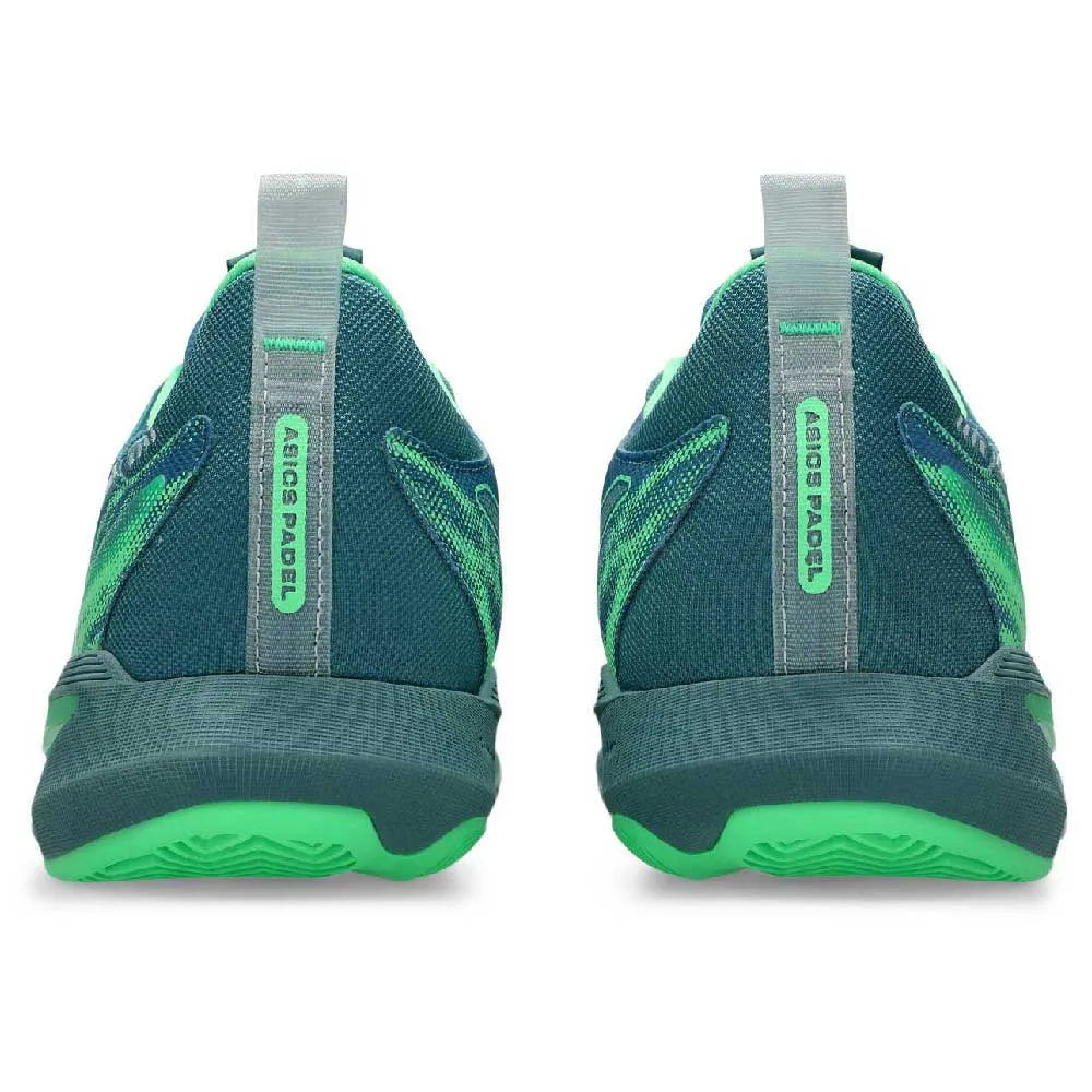 Asics Shoes SonicSmash FF - Saba Blue / Vital Green