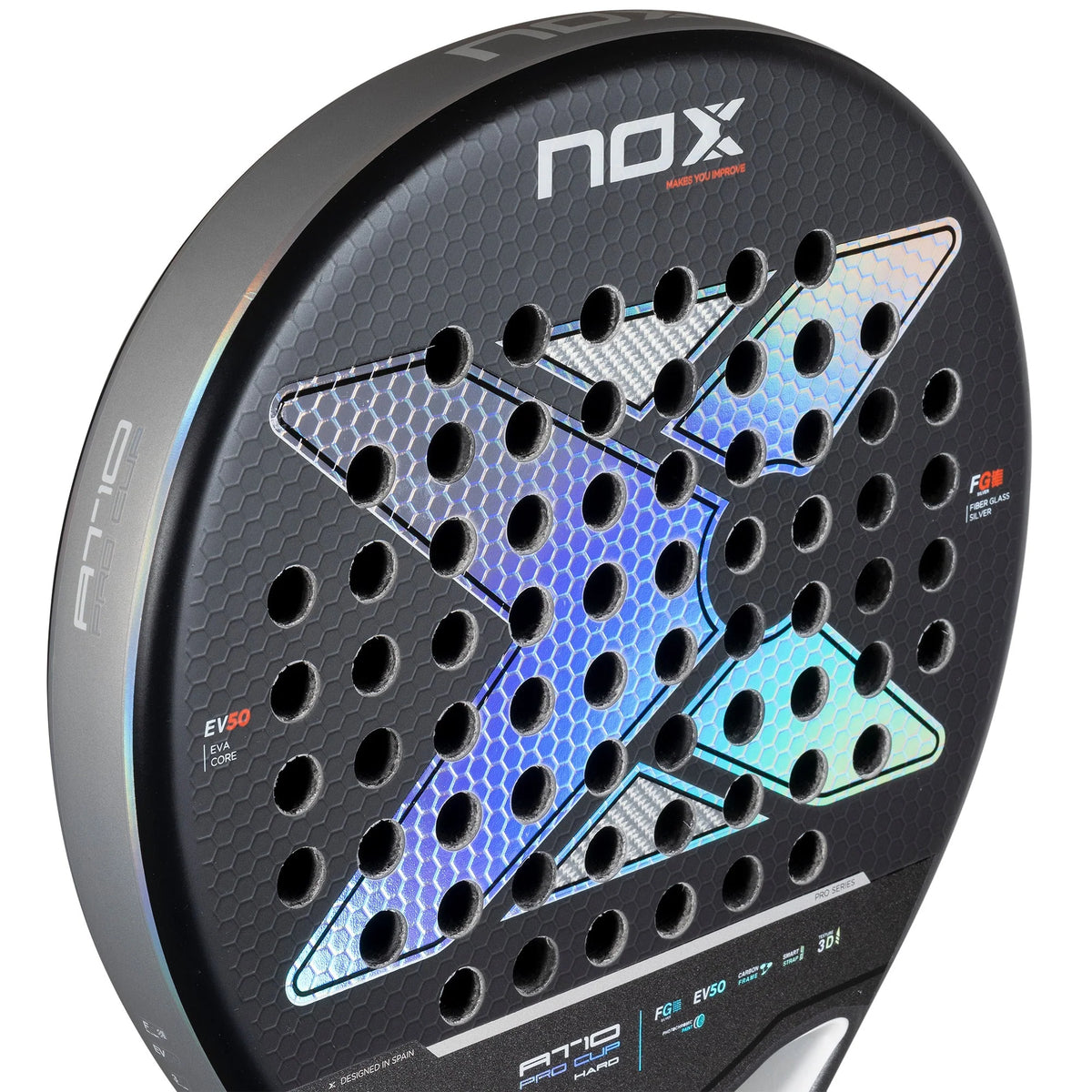 Nox AT10 Pro Cup Hard by Agustin Tapia 25 - Padel Racket
