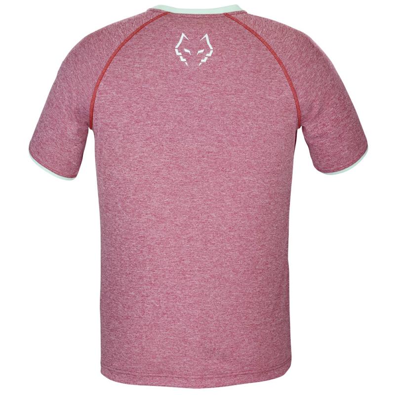 Babolat T-shirt Crew Neck Tee Lebron - Red Dhalia