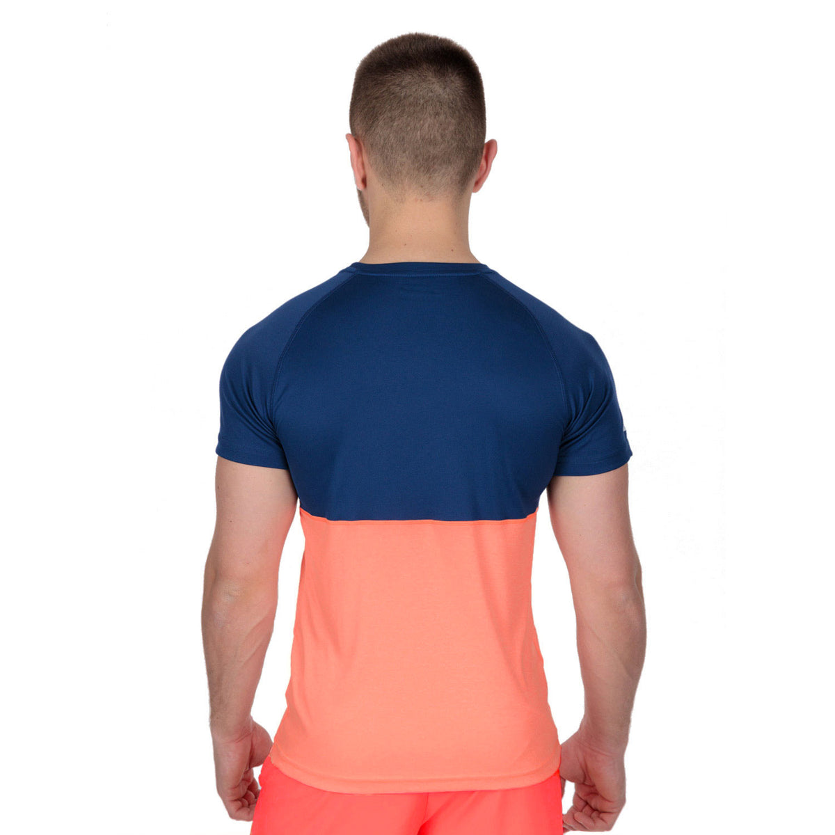 Babolat T-shirt Play Crew Neck Tee - Blue/Orange