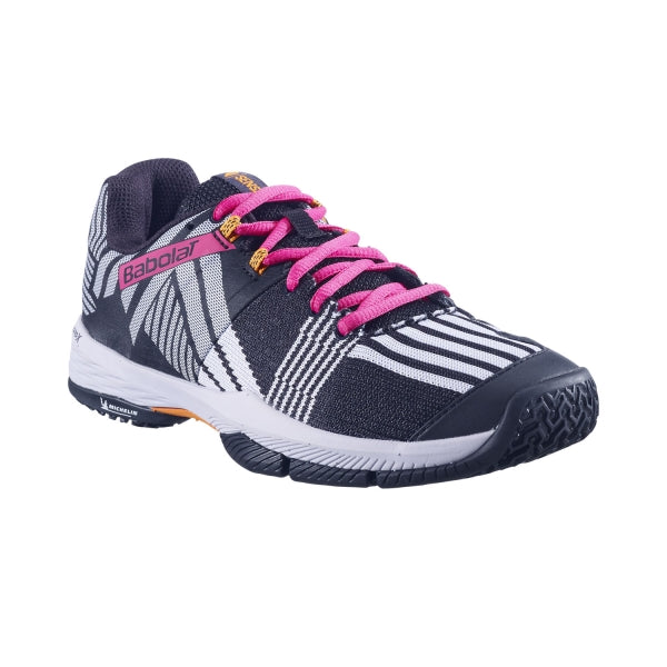 Babolat Shoes Sensa - Black/Roseberry