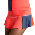 Belen Berbel Skirt Carlin - Coral/Grey