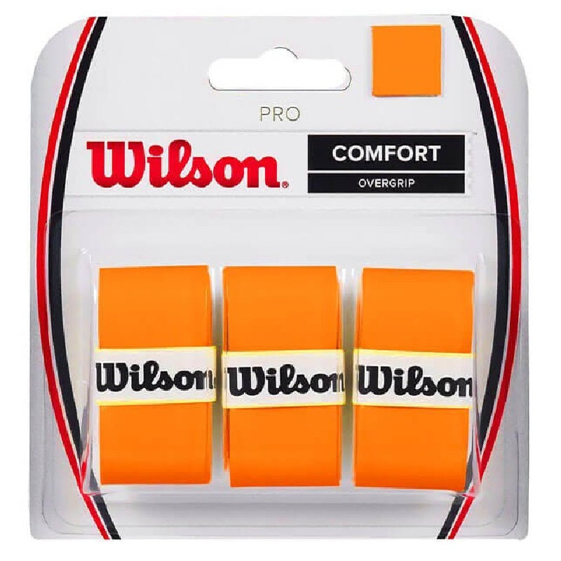 Wilson Overgrip Pro Comfort X3 - Orange