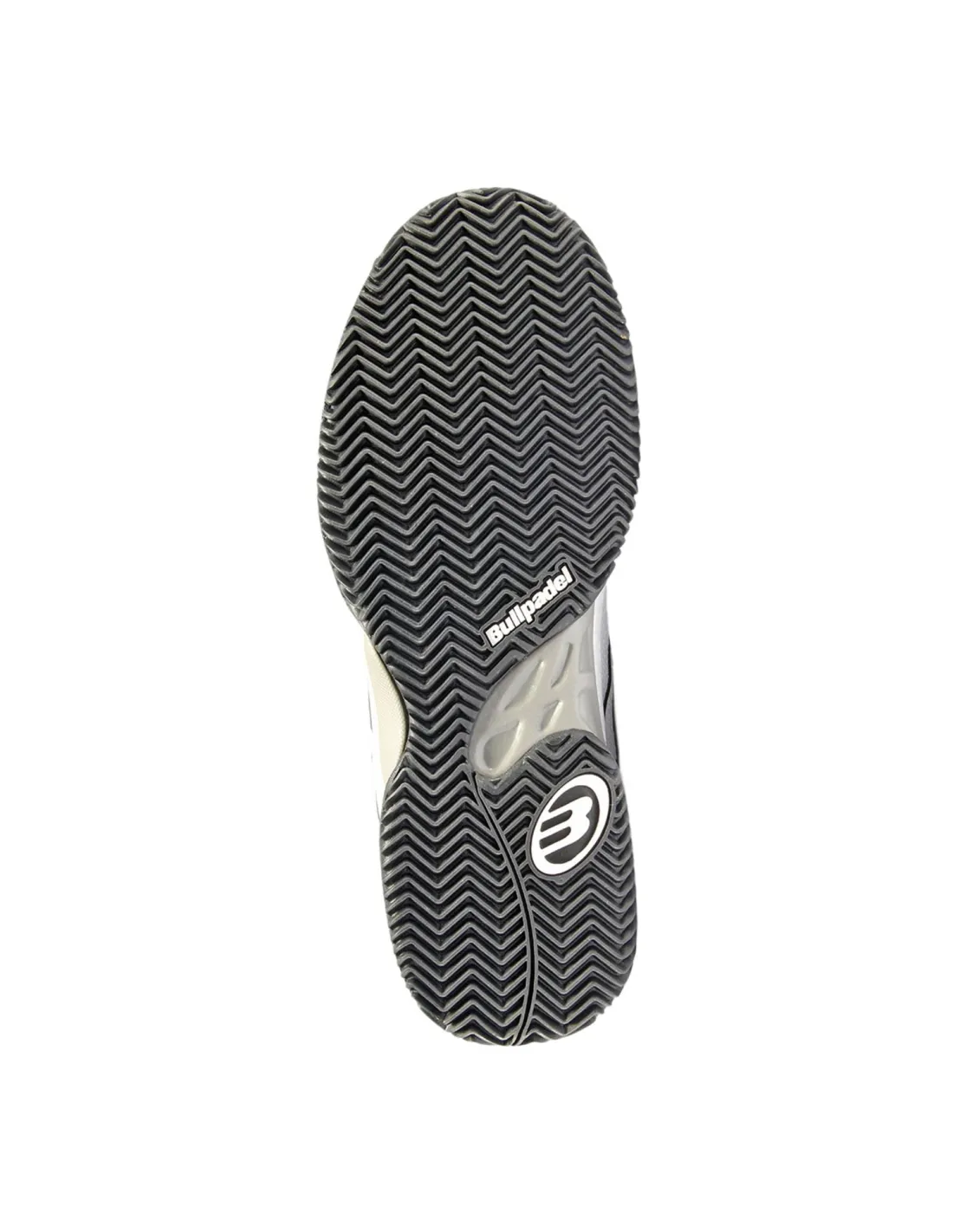 Bullpadel Shoes Beker 24I - White / Medium Grey