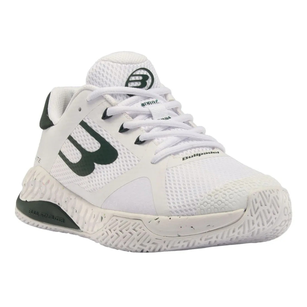 Bullpadel Shoes Elite 24I - White / Green