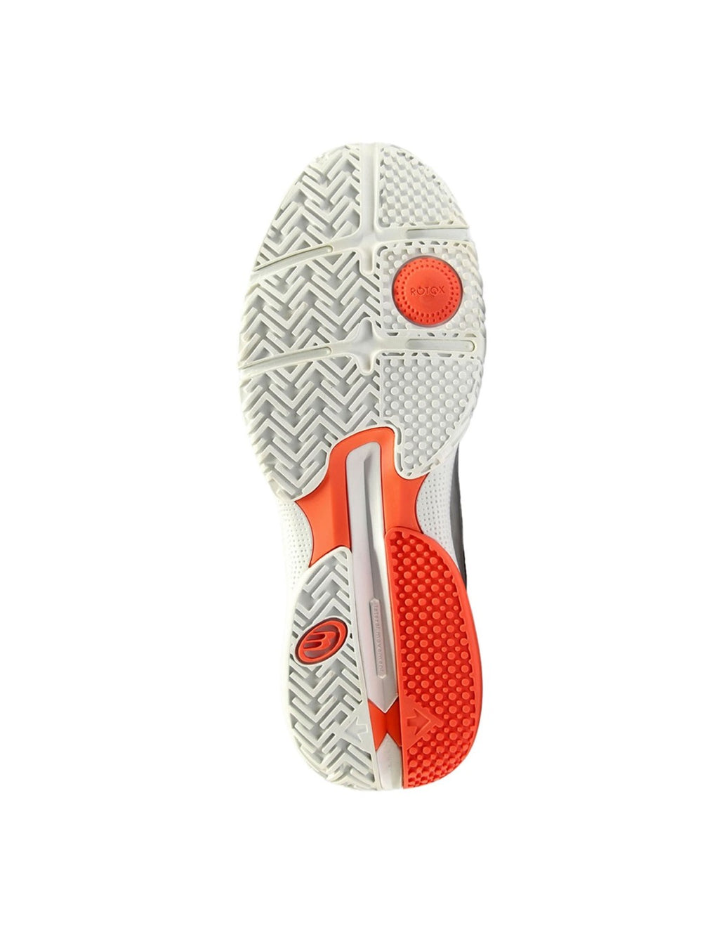 Bullpadel Shoes Flow 24I - White / Orange