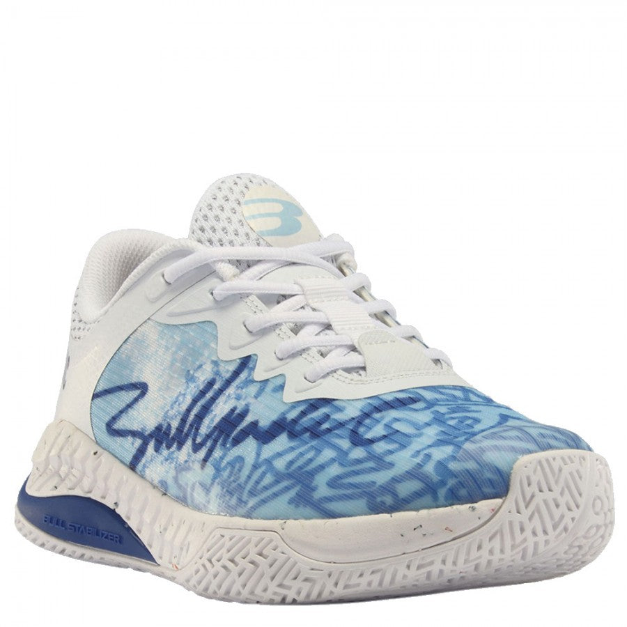 Bullpadel Shoes Ionic 24I - White / Sky Blue