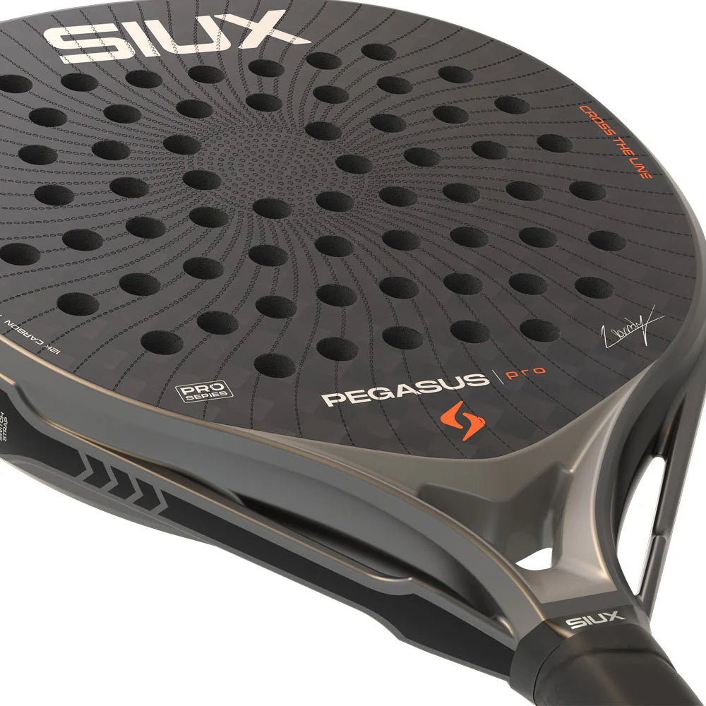 Siux Pegasus Pro 2026 - Storm Grey - Padel Racket