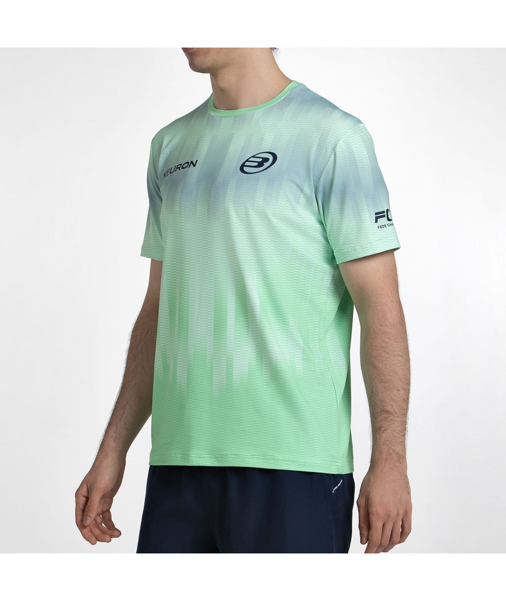 Bullpadel T-Shirt 26V Chingotto - Acid Green