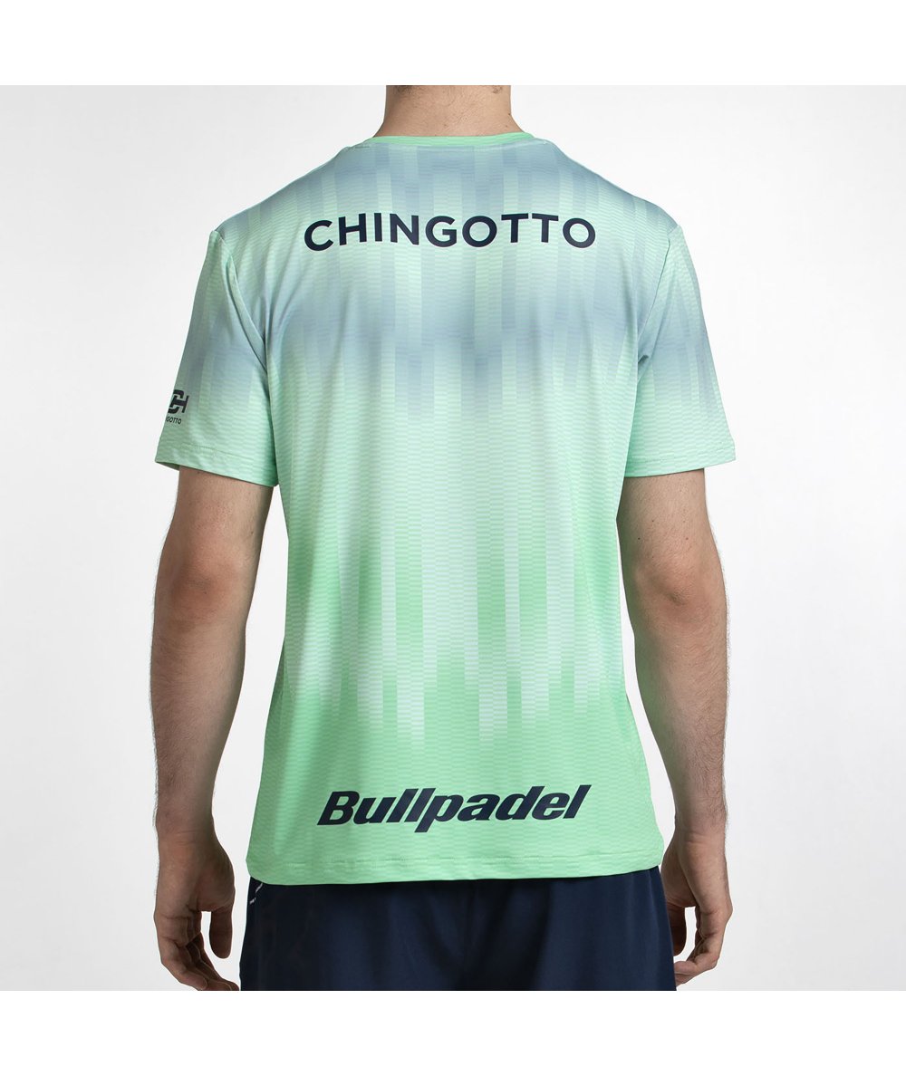 Bullpadel T-Shirt 26V Chingotto - Acid Green