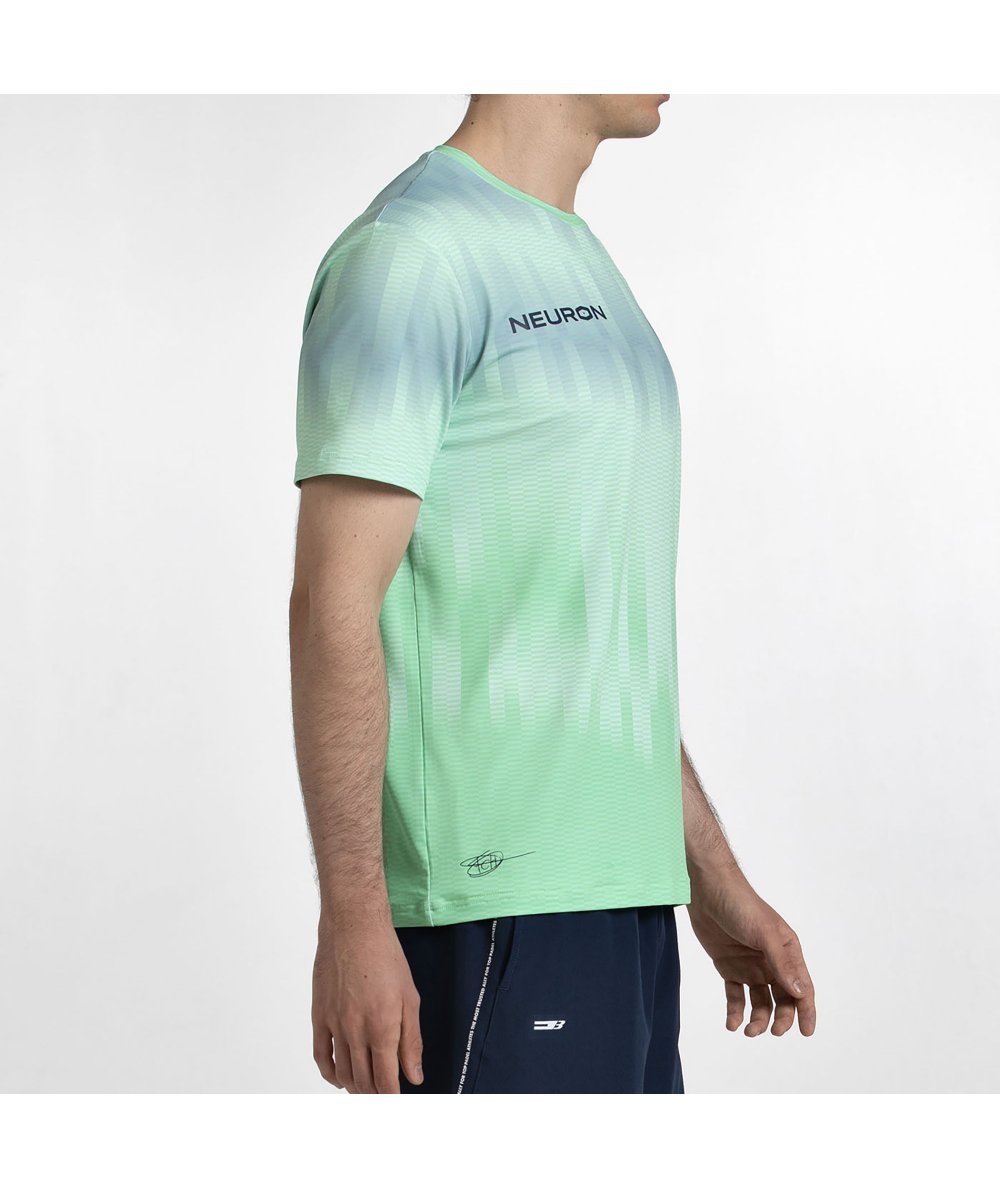 Bullpadel T-Shirt 26V Chingotto - Acid Green