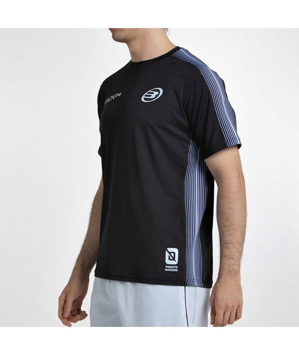 Bullpadel T-Shirt 26V Paquito - Black