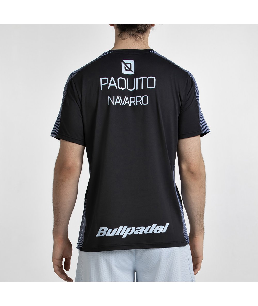 Bullpadel T-Shirt 26V Paquito - Black