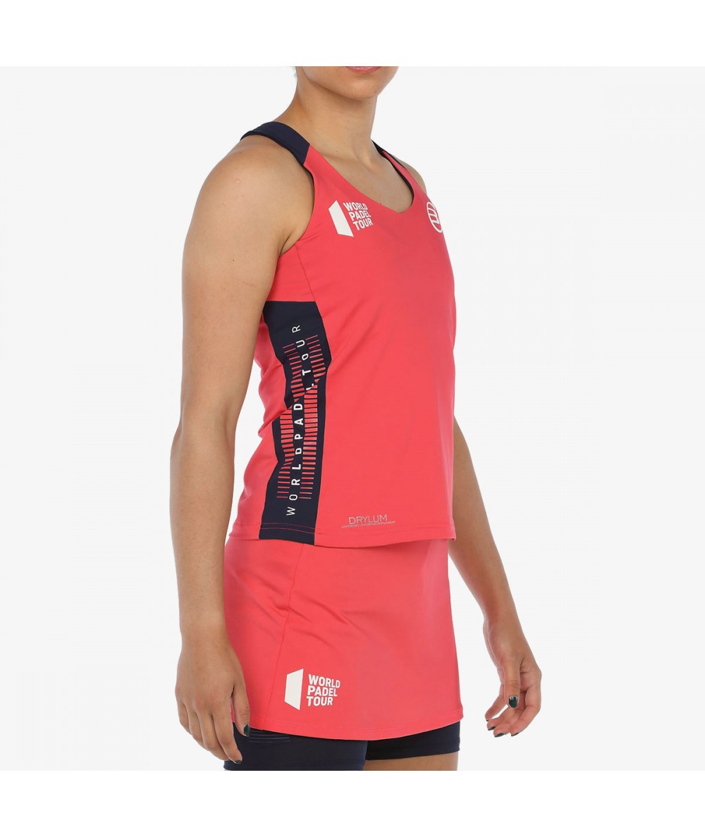 Bullpadel T-Shirt WPT Ravolta - Crimson