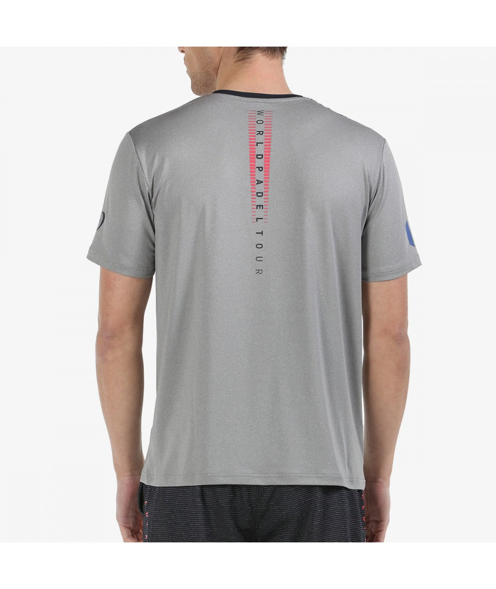 Bullpadel T-Shirt WPT Redullu - Grey