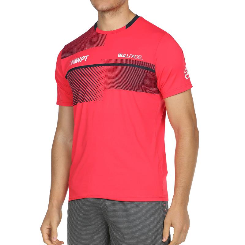 Bullpadel T-Shirt WPT Redullu - Crimson