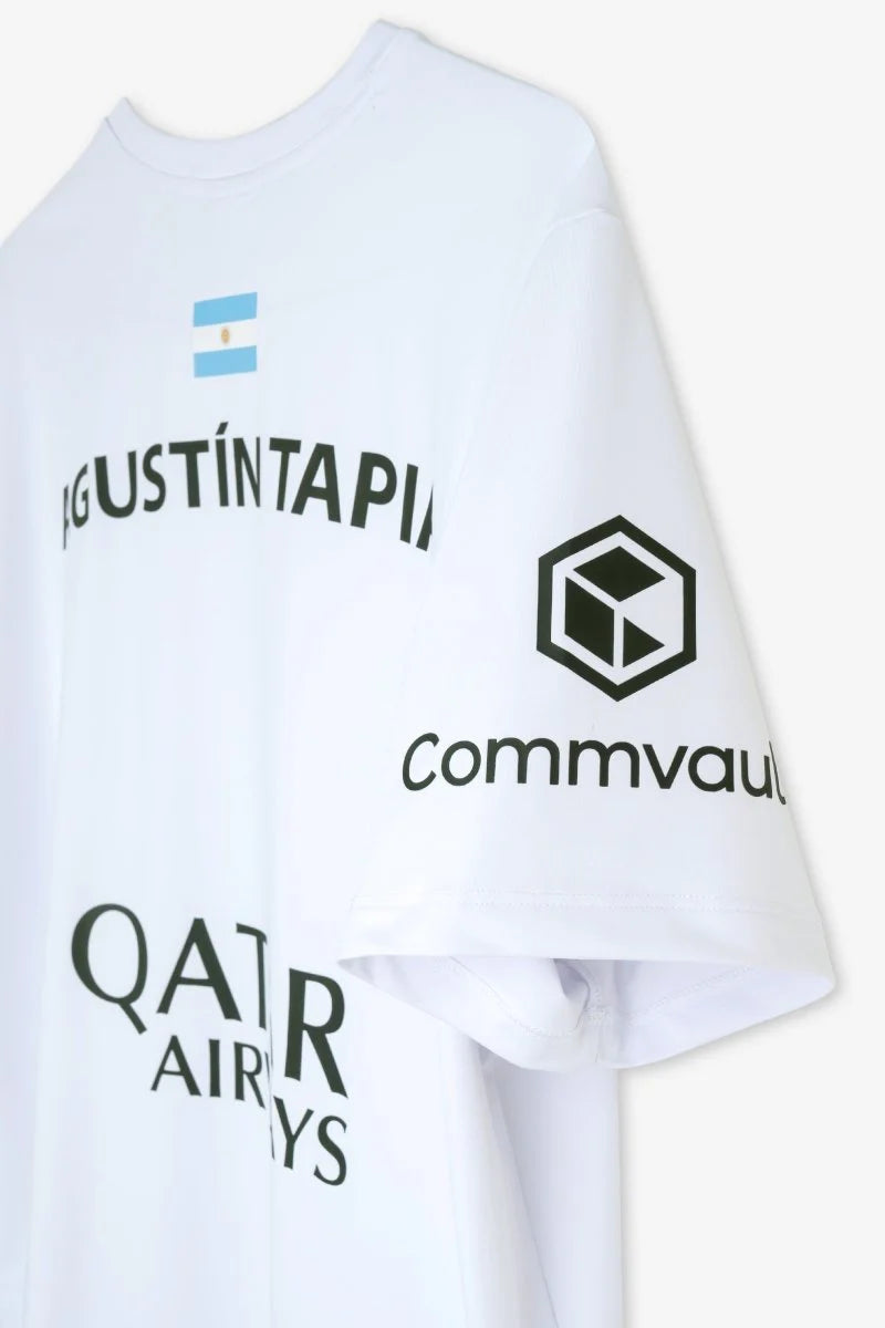 Nox T-Shirt AT10 Sponsors 2026 - White