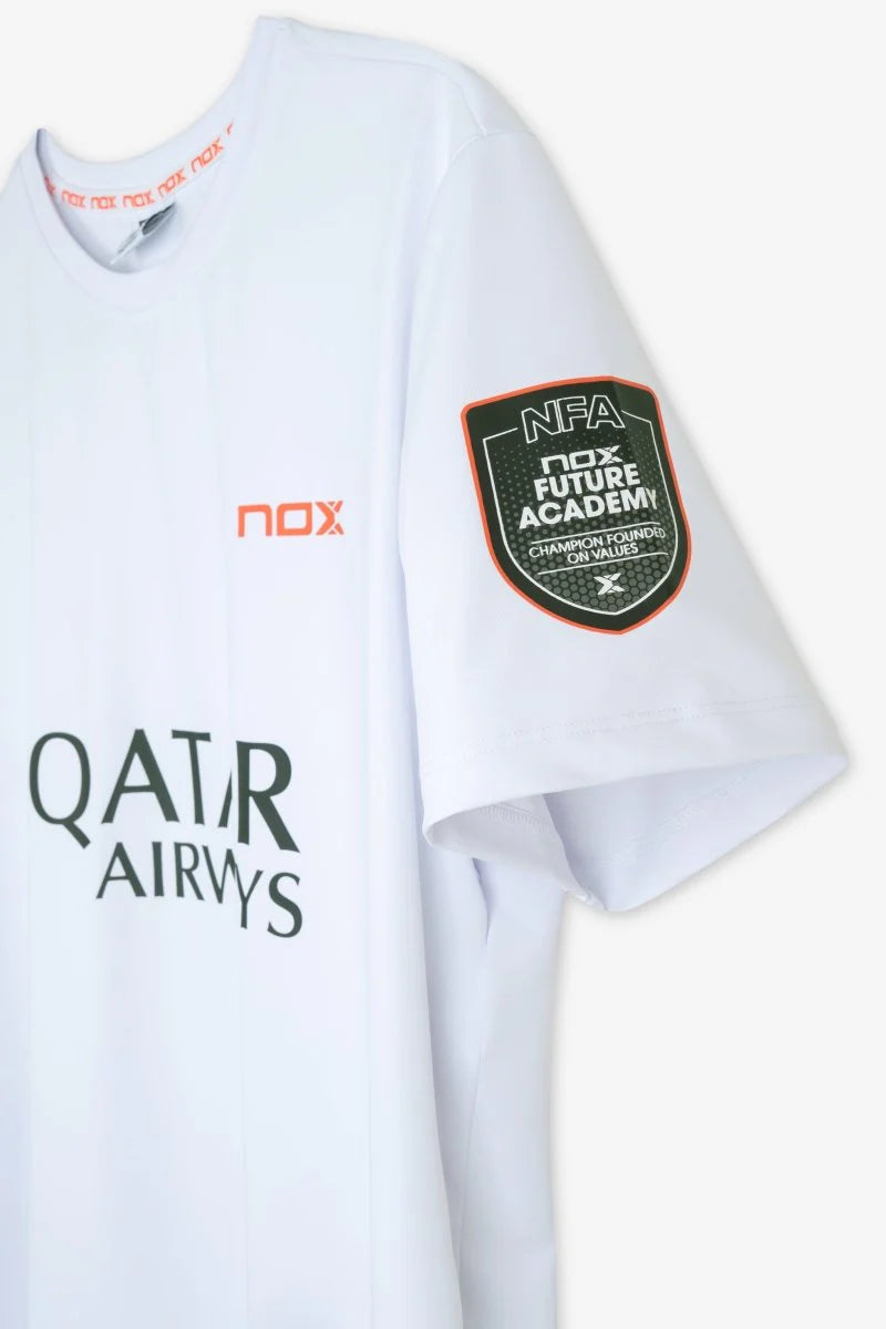 Nox T-Shirt AT10 Sponsors 2026 - White