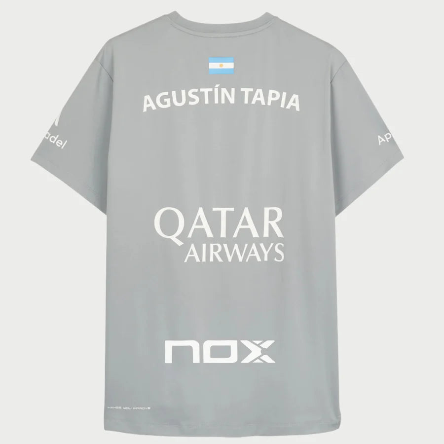 Nox T-Shirt AT10 Sponsors - Grey