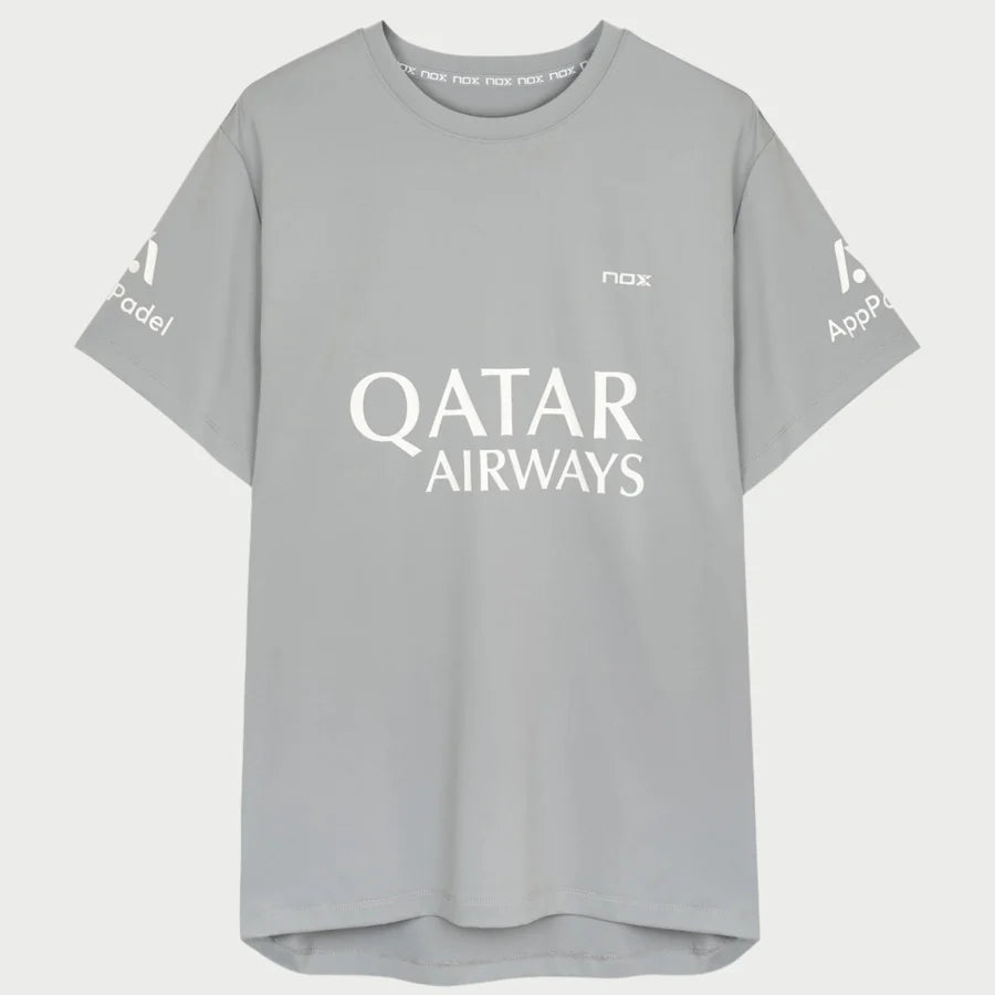 Nox T-Shirt AT10 Sponsors - Grey