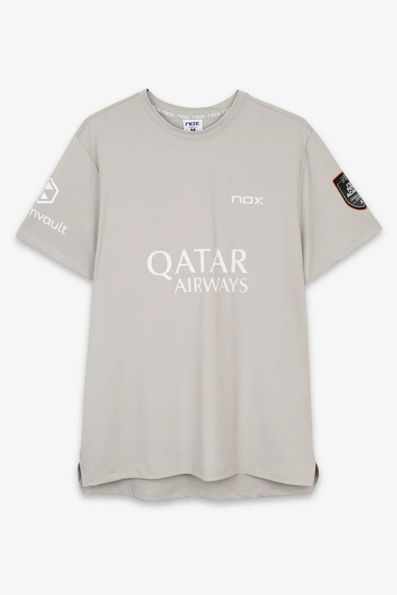 Nox T-Shirt AT10 Sponsors 2026 - Grey