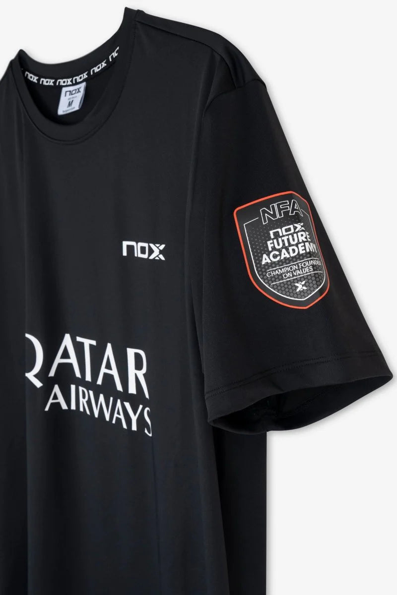 Nox T-Shirt AT10 Sponsors 2026 - Black