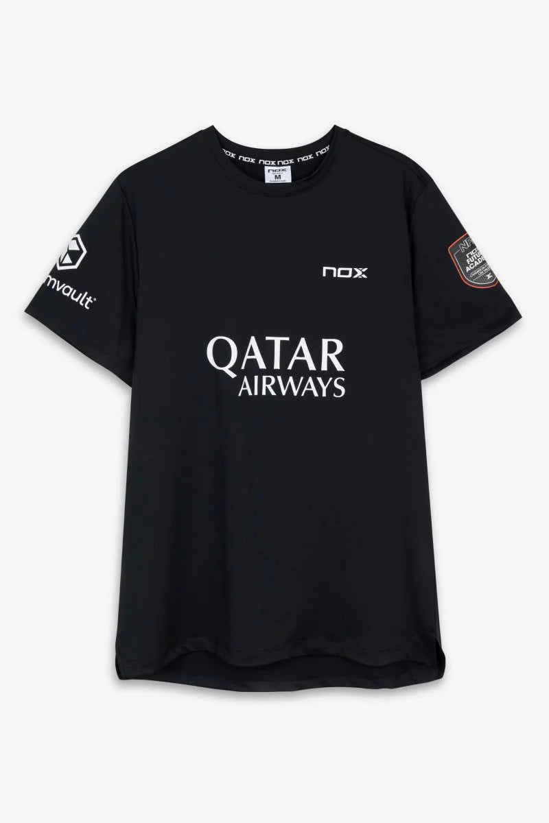 Nox T-Shirt AT10 Sponsors 2026 - Black