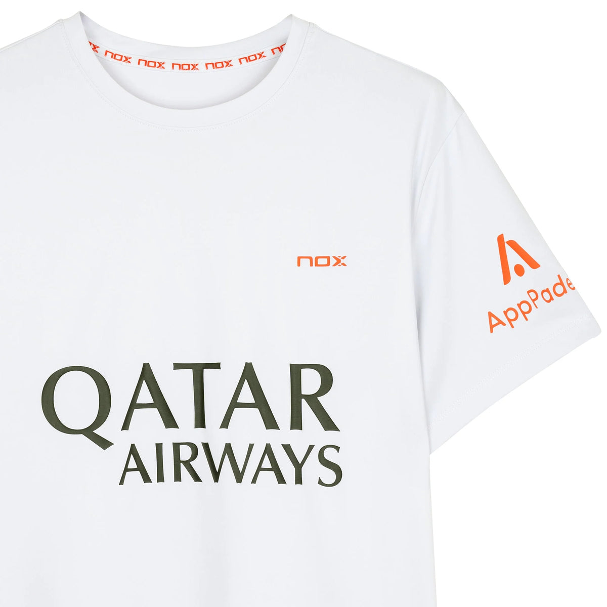 Nox T-Shirt AT10 Sponsors - White