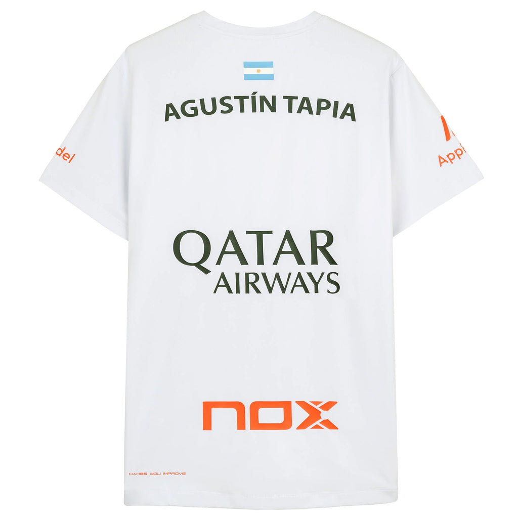Nox T-Shirt AT10 Sponsors - White