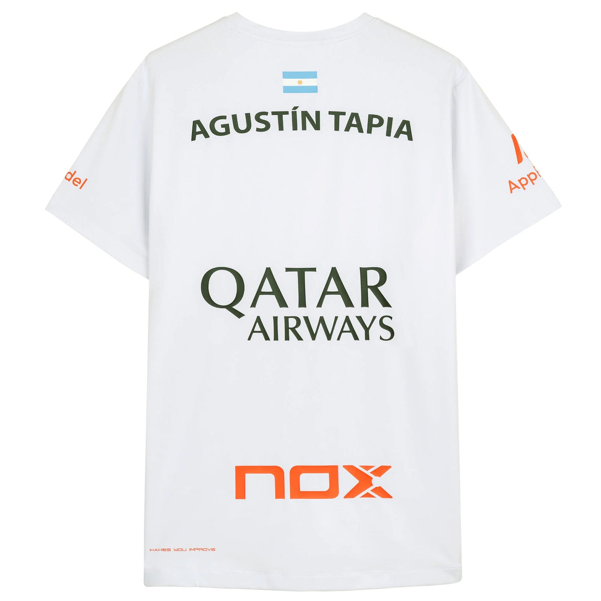 Nox T-Shirt AT10 Sponsors - White