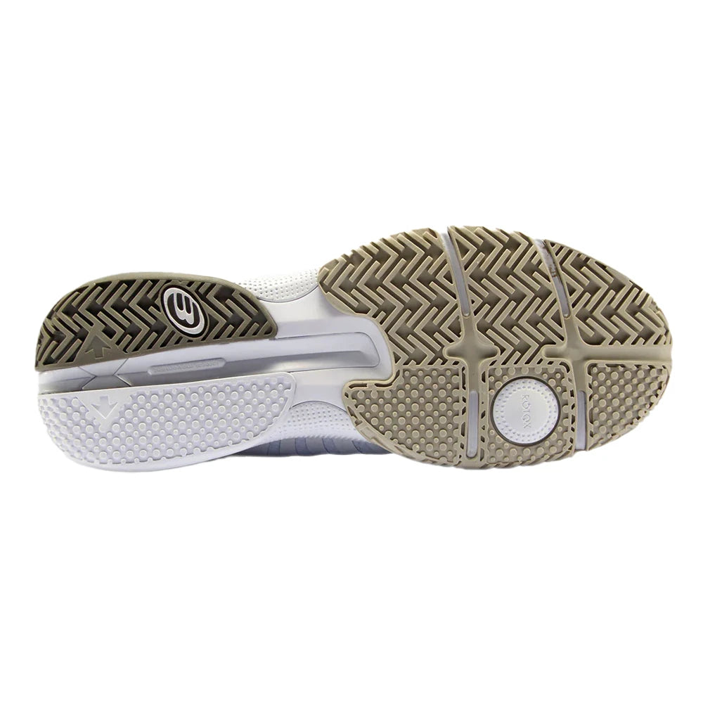 Bullpadel Shoes Flow Hybrid 22I - White/Khaki